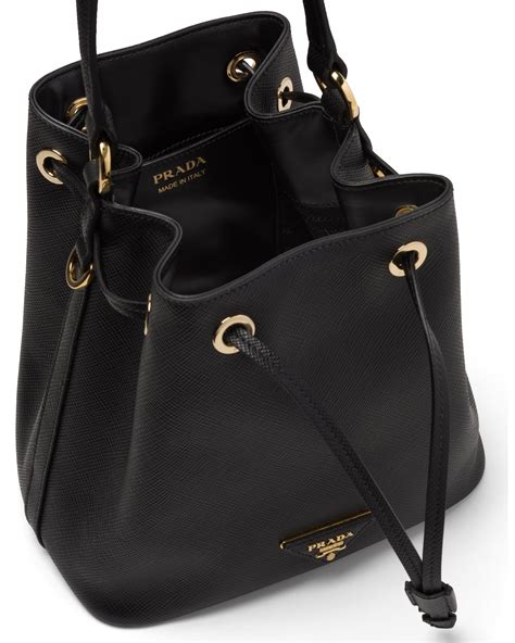 prada saffiano leather bucket bag review|authentic Prada saffiano.